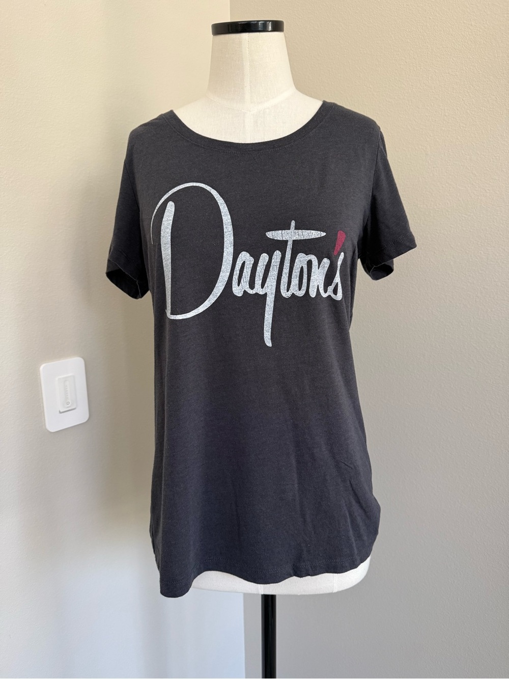Dayton’s Department Store Graphic Short Sleeve Tee - Black
